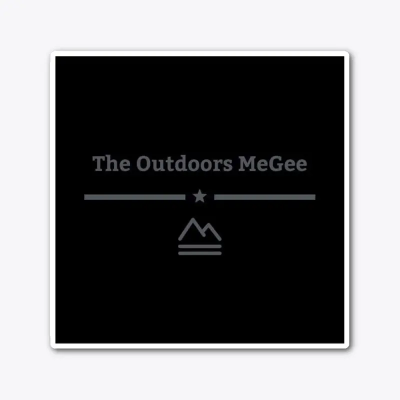 The Outdoors MeGee sticker